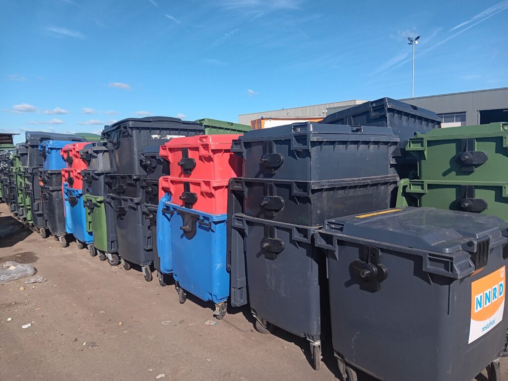 1100 liter container gebruikt